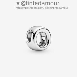 Pandora Letter O Alphabet Charm